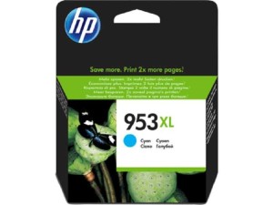 HP 953XL High Yield Cyan Original Ink Cartridge F6U16AE