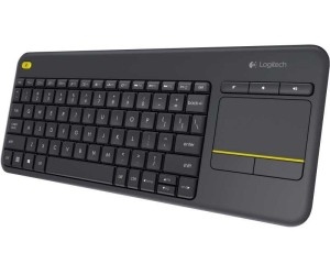 LOGITECH Bežična tastatura K400 Plus crna