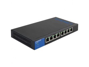 LINKSYS Unmanaged Gigabit 8-port PoE switch/ 4xPoE ports/ 50W budget LGS108P-EU
