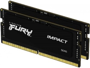 KINGSTON SODIMM DDR5/ 32GB (2x16GB kit)/ 4800MHz/ Fury Impact (KF548S38IBK2-32)