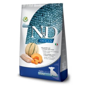 N&D OCEAN Puppy Codfish/Pumpkin&Cantaloupe Melon Mini 7kg