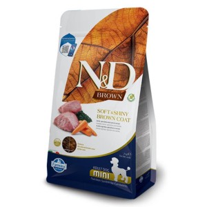 N&D Brown Dog Lamb/ Spirulina & Carrot Mini Adult 2kg