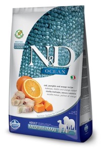 N&D Ocean Codfish Pumpkin&Orange Medium/Maxi 2/5kg