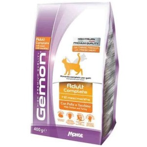 Gemon cat adult - granule 32/13 - hrana za  odrasle mačke piletina i ćuretina 1.5kg