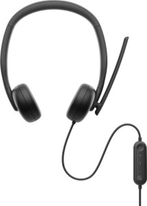 Dell WH3024 slušalice sa mikrofonom crne 