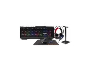 Gamdias Poseidon M3 5u1 gejmerski komplet tastatura+miš+slušalice+stalak+podloga