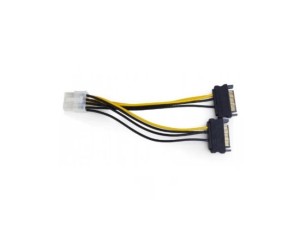 E-Green (OST04117) adapter naponski za PCI-E VGA (8-pin) -2x Sata