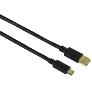 Hama (135736) kabl za punjač USB A (muški) na USB C (muški) 1.8m crni