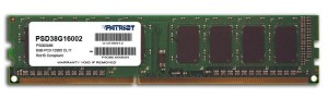 Patriot DDR3 8GB 1600MHz Signature PSD38G16002 memorija za desktop