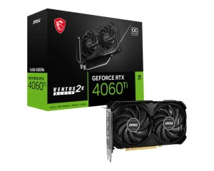 MSI GeForce RTX4060Ti VENTUS 2X BLACK OC grafička kartica 16GB GDDR6 128bit