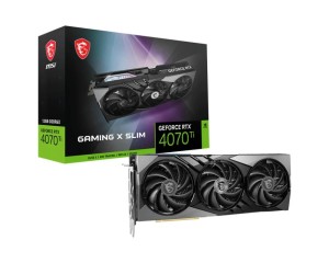 MSI GeForce RTX4070Ti GAMING X SLIM 12G grafička kartica 12GB GDDR6X 192bit