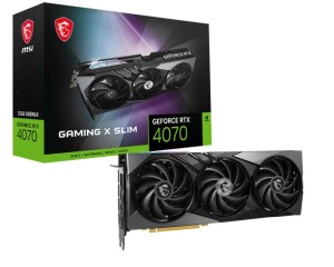 MSI GeForce RTX4070 GAMING X SLIM 12G grafička kartica 12GB GDDR6X 192bit