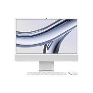 Apple iMac 24 M3 (MQRJ3ZE/A) srebrni all-in-one 23.5" 4.5K Apple Octa Core M3 8GB 256GB SSD macOS