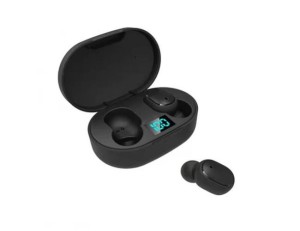 3G Airpods E6S bluetooth slušalice crne