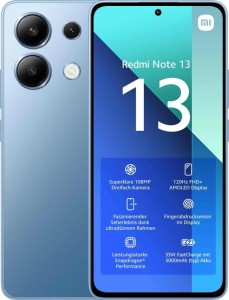 Xiaomi Redmi Note 13 6/128GB plavi mobilni 6.67" Octa Core Mediatek Dimensity 6080 6GB 128GB 108Mpx+8Mpx+2Mpx Dual Sim