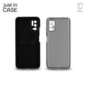 JUST IN CASE 2u1 Extra case MIX paket crni za Redmi Note 10 5G