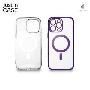 JUST IN CASE 2u1 Extra case MAG MIX paket ljubičasti za iPhone 14 Pro Max