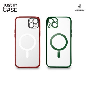 JUST IN CASE 2u1 Extra case MAG MIX paket zeleno-crveni za iPhone 14 Plus