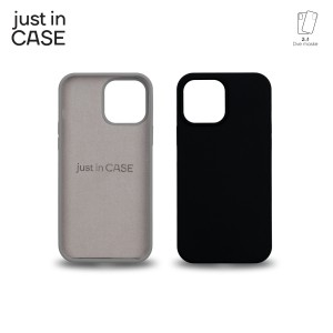 JUST IN CASE 2u1 Extra case MIX za iPhone 13 Pro Max/ crna/siva