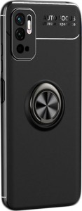 Futrola Elegant Magnetic Ring Black HUAWEI MCTK71-OnePlus 8 Pro