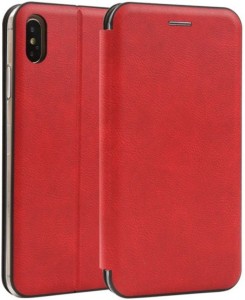 Futrola Leather FLIP Red XIAOMI MCLF11- Redmi Note 8/Note 8 2021