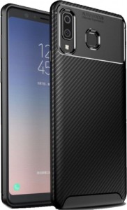 Futrola Carbon Fiber Silicone Black XIAOMI MCTK74- Redmi Note 9