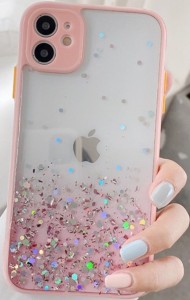 Futrola 3D Sparkling star silicone Pink IPHONE MCTK6- XS Max