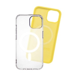 JUST IN CASE 2u1 Extra case MIX Magnetic za Iphone 14/ žuta