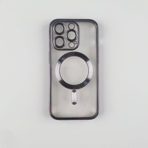Futrola silikonska Magsafe za Iphone 14 pro/ crna