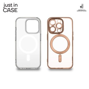 JUST IN CASE Futrola MAG MIX 2u1 za iPhone 15 Pro/ roza