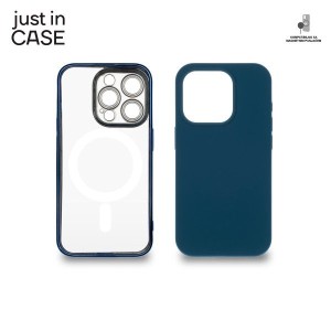 JUST IN CASE Futrola MAG MIX 2u1 za iPhone 15 Pro/ plava