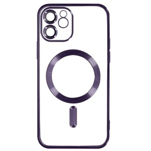 Futrola silikonska sa MagSafe za Iphone 12/ lila