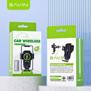 BAVIN Auto držač/wirelees punjač 15W