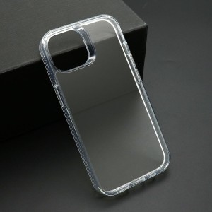 Futrola Color Frame za iPhone 15/ srebrna