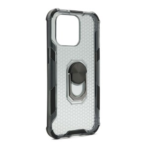Futrola Defender Ring Clear za iPhone 13 Pro/ crna