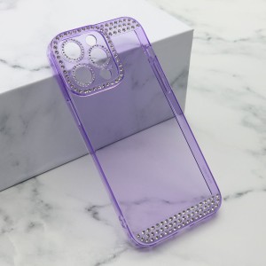Futrola Diamond Side za iPhone 14 Pro Max/ ljubičasta