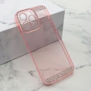 Futrola Diamond Side za iPhone 14 Pro Max/ roze