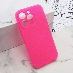 Futrola Glow Shining za iPhone 14 Pro/ roze