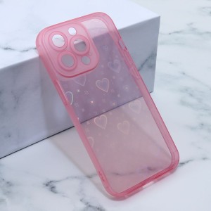 Futrola Heart Color za iPhone 13 Pro/ roze