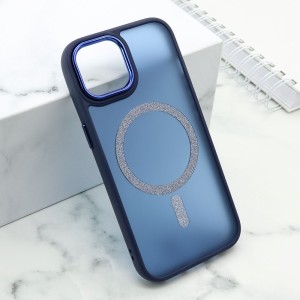 Futrola Shining Magsafe za iPhone 15/ plava