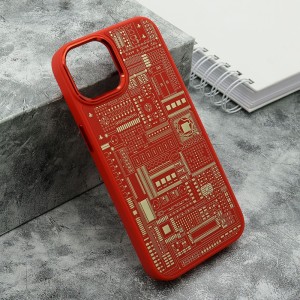 Futrola Machinery za iPhone 14/ crvena
