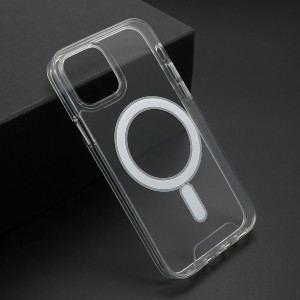 Futrola Silikonska Magnetic za iPhone 12 Pro/ providna