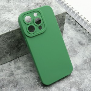 Futrola Silikonska Pro za iPhone 15 Pro / tamno zelena