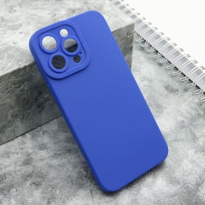Futrola Silikonska Pro za iPhone 15 Pro Max / tamno plava