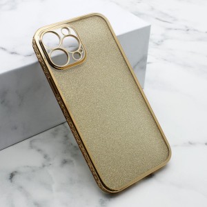 Futrola Sparkly Husk za iPhone 13 Pro Max / zlatna