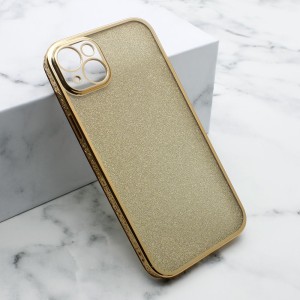 Futrola Sparkly Husk za iPhone 14 Plus / zlatna