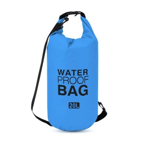 Vodootporna torba Dry Bag 20L/ svetlo plava