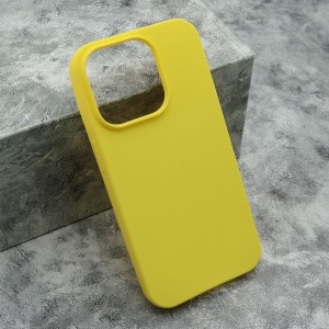 Futrola Gentle Color za iPhone 15 Pro/ žuta