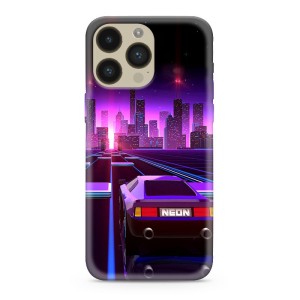 Maska Ultra tanki Print Neon Wave za iPhone 14 Pro Max