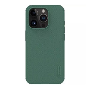 NILLKIN Maska Super Frost Pro za iPhone 15 Pro/ zelena